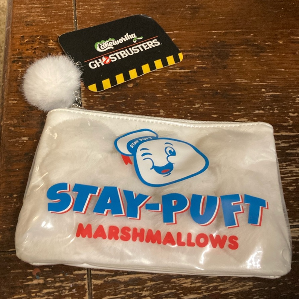 Cakeworthy Stay-Puft ghostbusters makeup bag . 2019 I never used this w tags